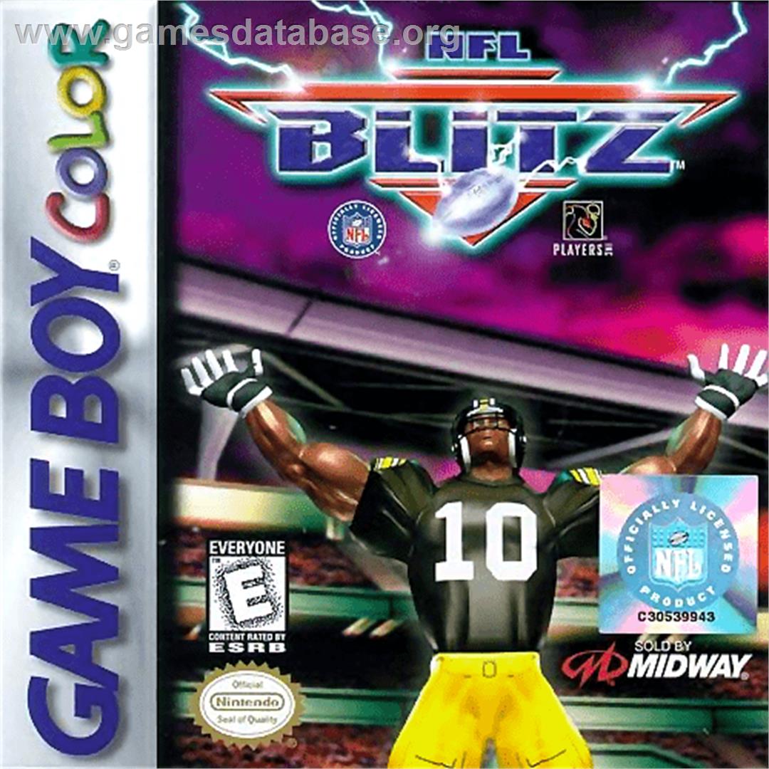 NFL Blitz - Nintendo Game Boy Color - Artwork - Box