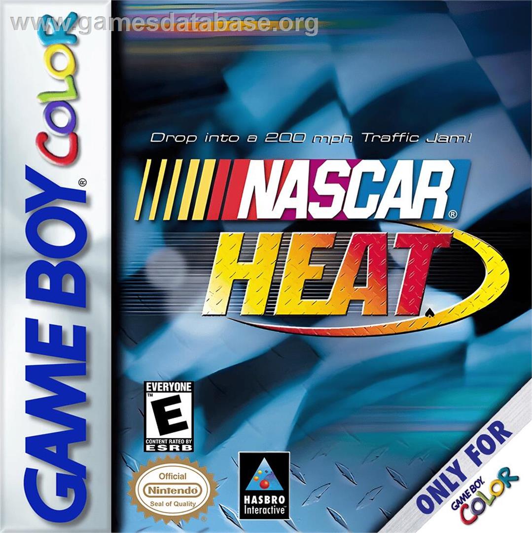 Nascar Heat - Nintendo Game Boy Color - Artwork - Box