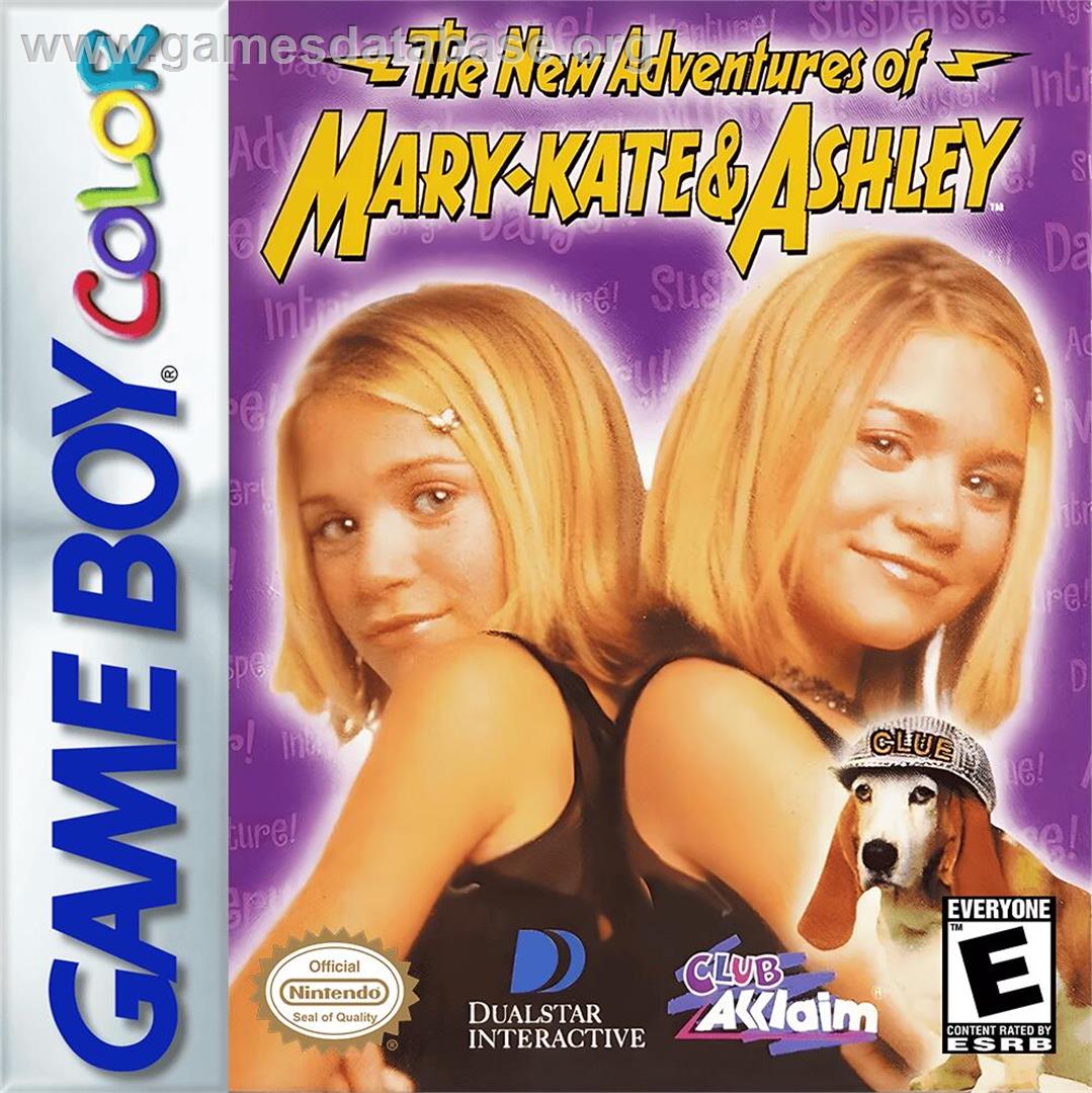 New Adventures Of Mary-kate And Ashley, The - Nintendo Game Boy Color - Artwork - Box