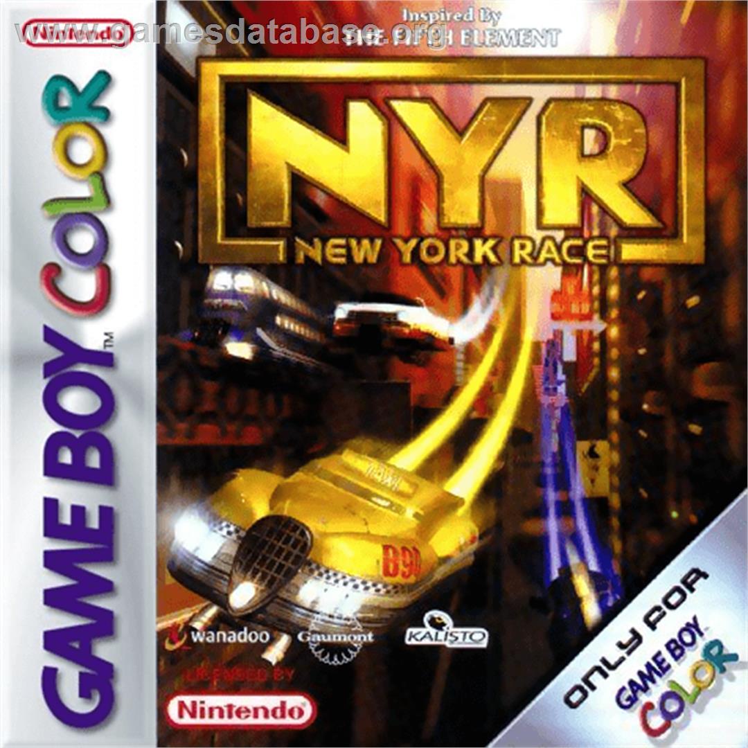 New York Race - Nintendo Game Boy Color - Artwork - Box