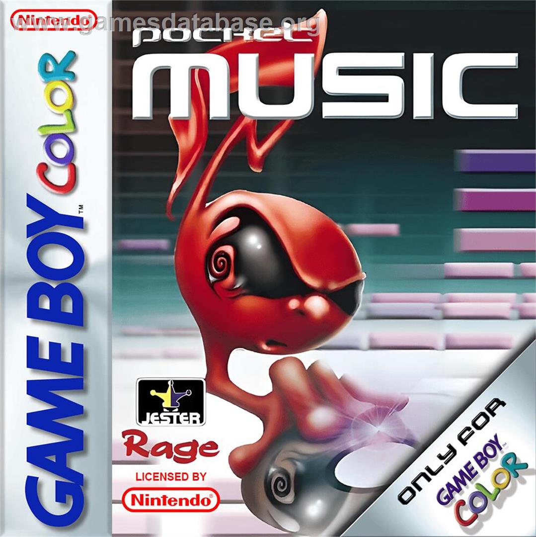 Pocket Music - Nintendo Game Boy Color - Artwork - Box