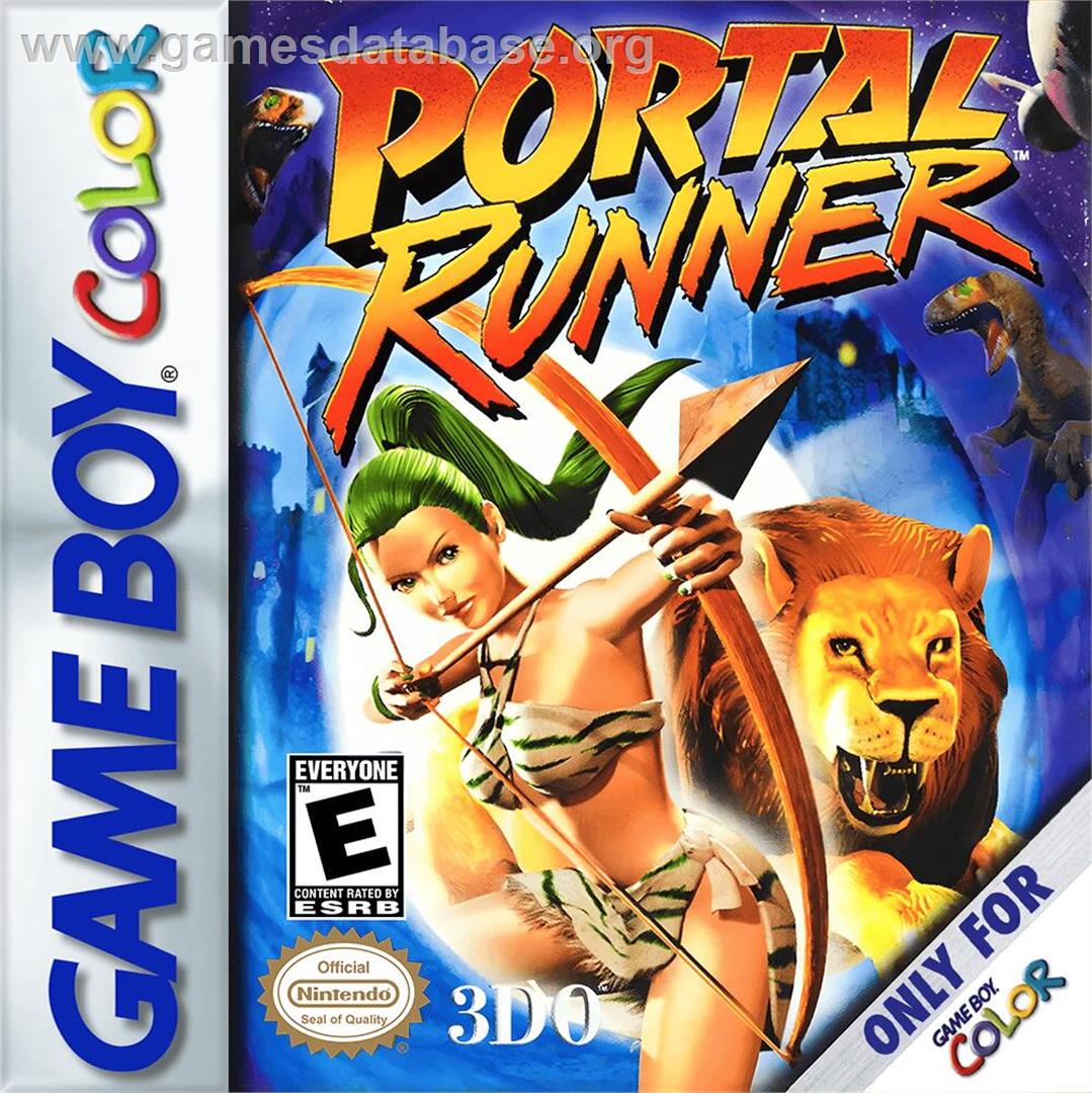 Portal Runner - Nintendo Game Boy Color - Artwork - Box