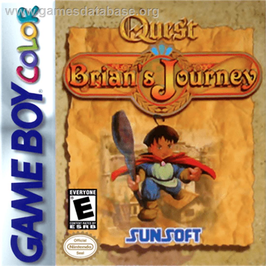 Quest RPG - Brian's Journey - Nintendo Game Boy Color - Artwork - Box