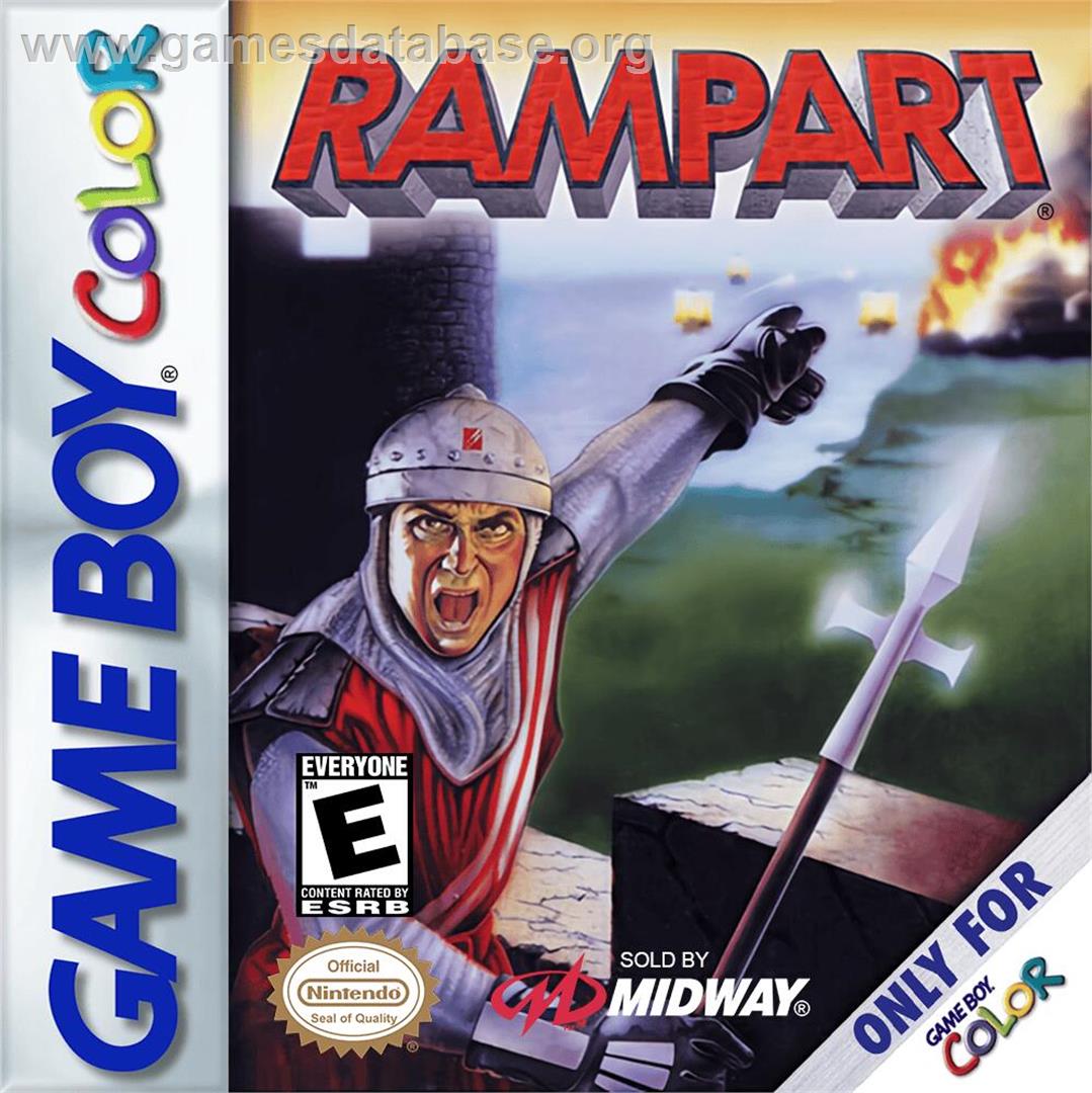Rampart - Nintendo Game Boy Color - Artwork - Box