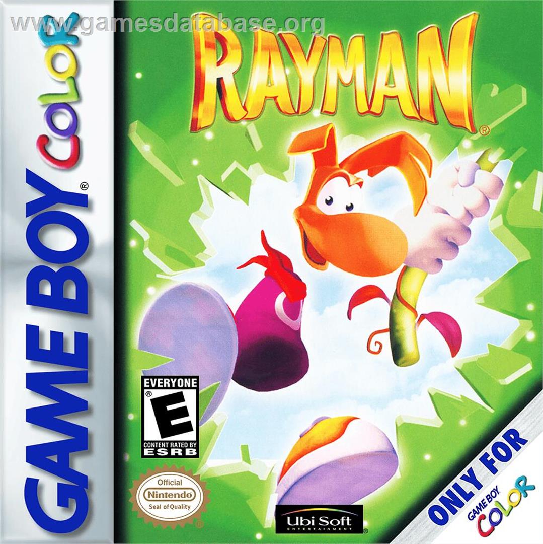 Rayman - Nintendo Game Boy Color - Artwork - Box
