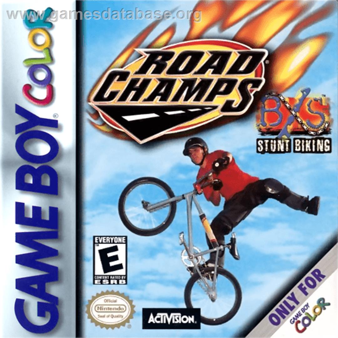 Road Champs: BXS Stunt Biking - Nintendo Game Boy Color - Artwork - Box