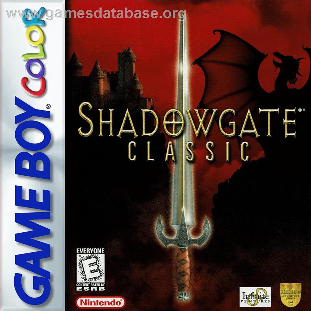 Shadowgate Classic - Nintendo Game Boy Color - Artwork - Box