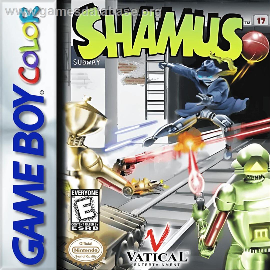 Shamus - Nintendo Game Boy Color - Artwork - Box