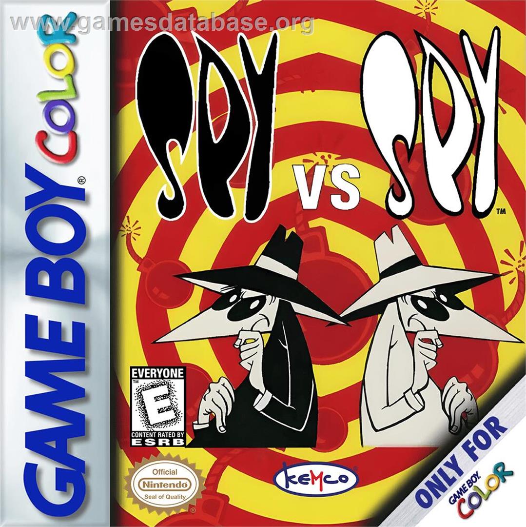 Spy Vs. Spy - Nintendo Game Boy Color - Artwork - Box