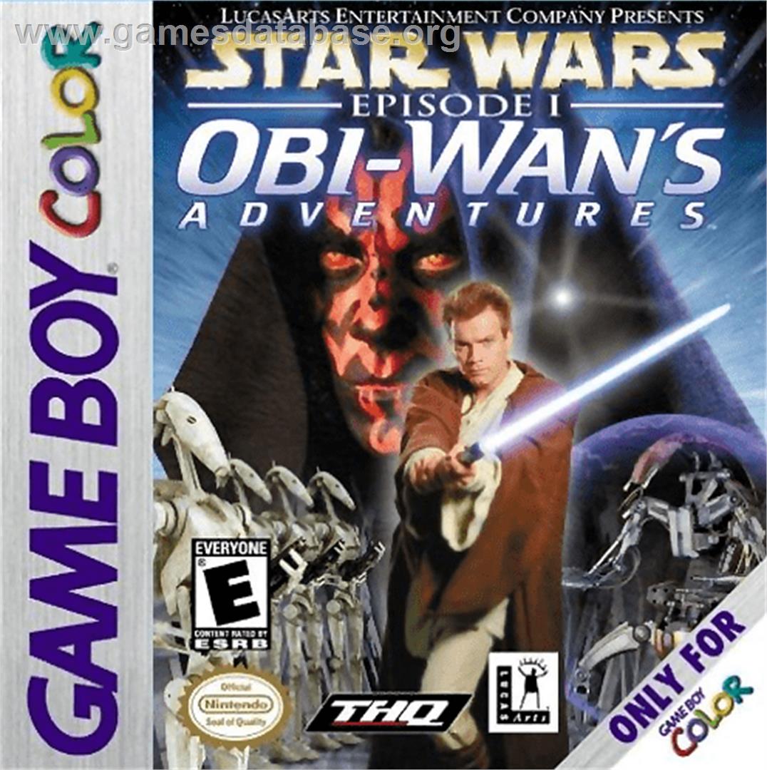 Star Wars: Episode I: Obi-Wan's Adventures - Nintendo Game Boy Color - Artwork - Box
