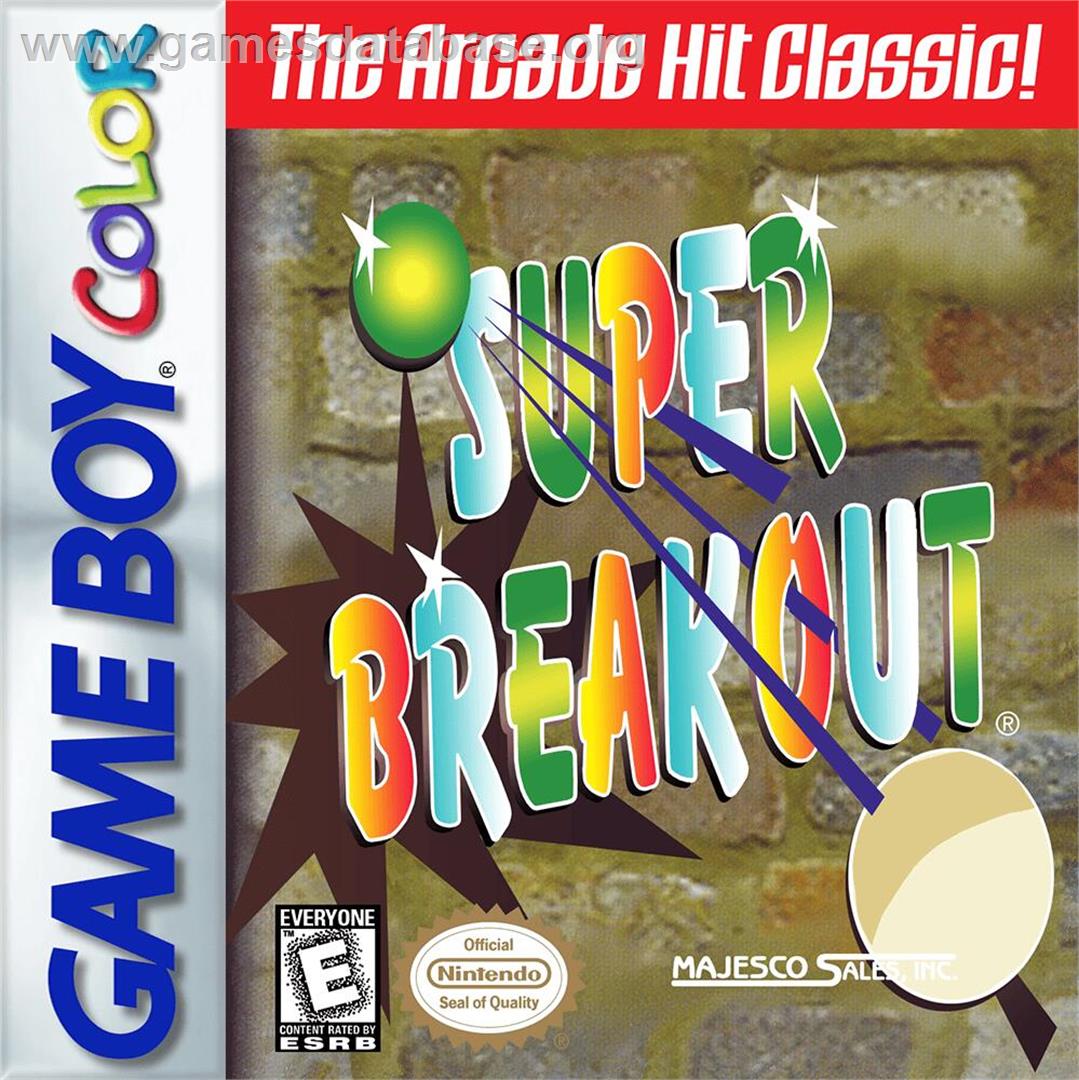 Super Breakout! - Nintendo Game Boy Color - Artwork - Box