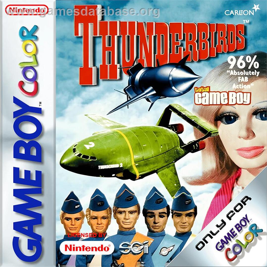 Thunderbirds - Nintendo Game Boy Color - Artwork - Box