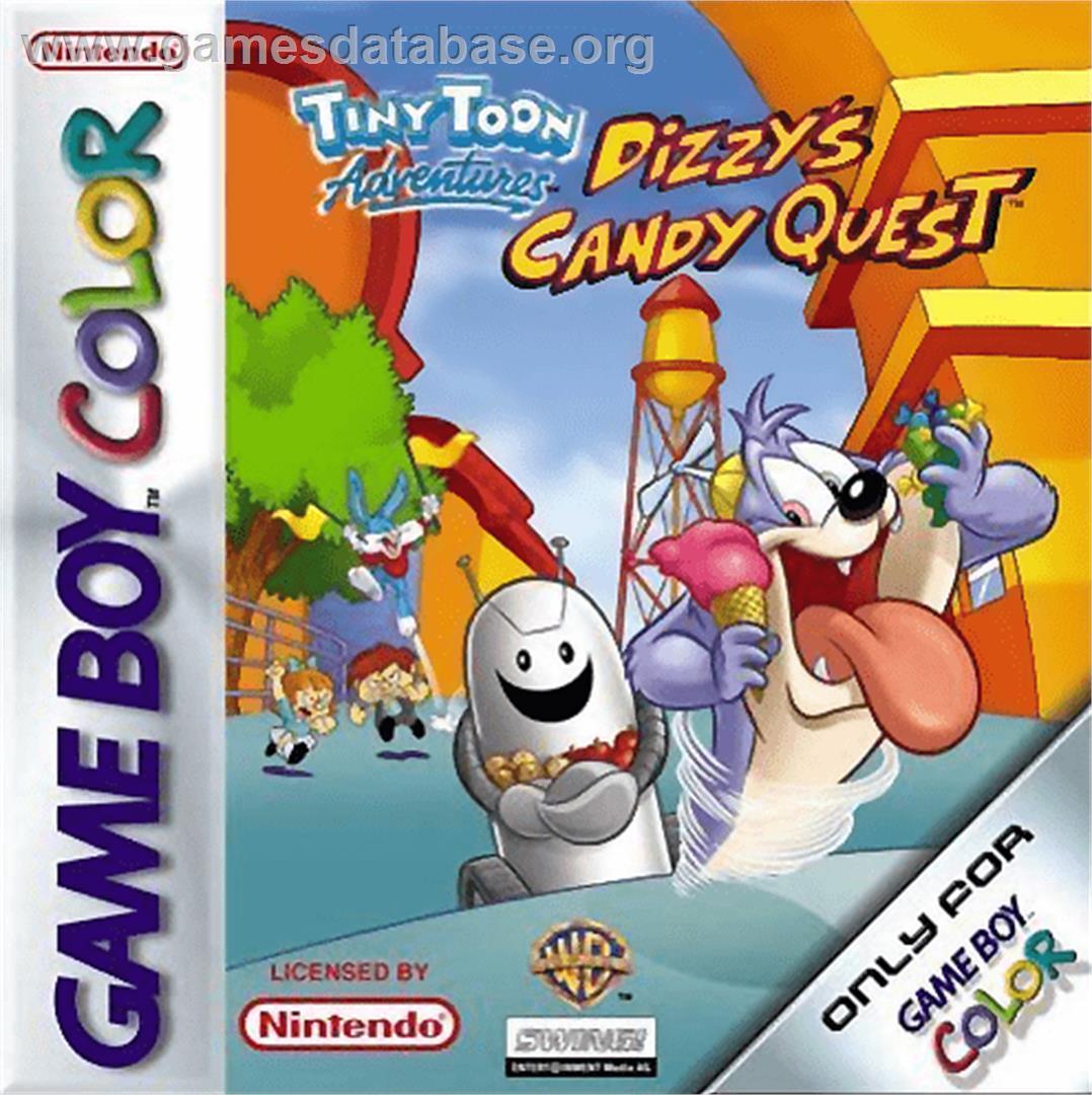 Tiny Toon Adventures: Dizzy's Candy Quest - Nintendo Game Boy Color - Artwork - Box