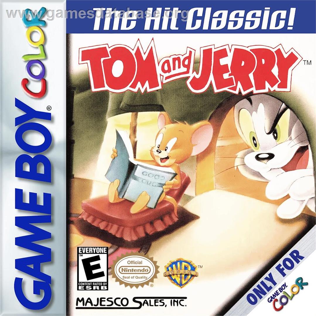 Tom And Jerry - Nintendo Game Boy Color - Artwork - Box