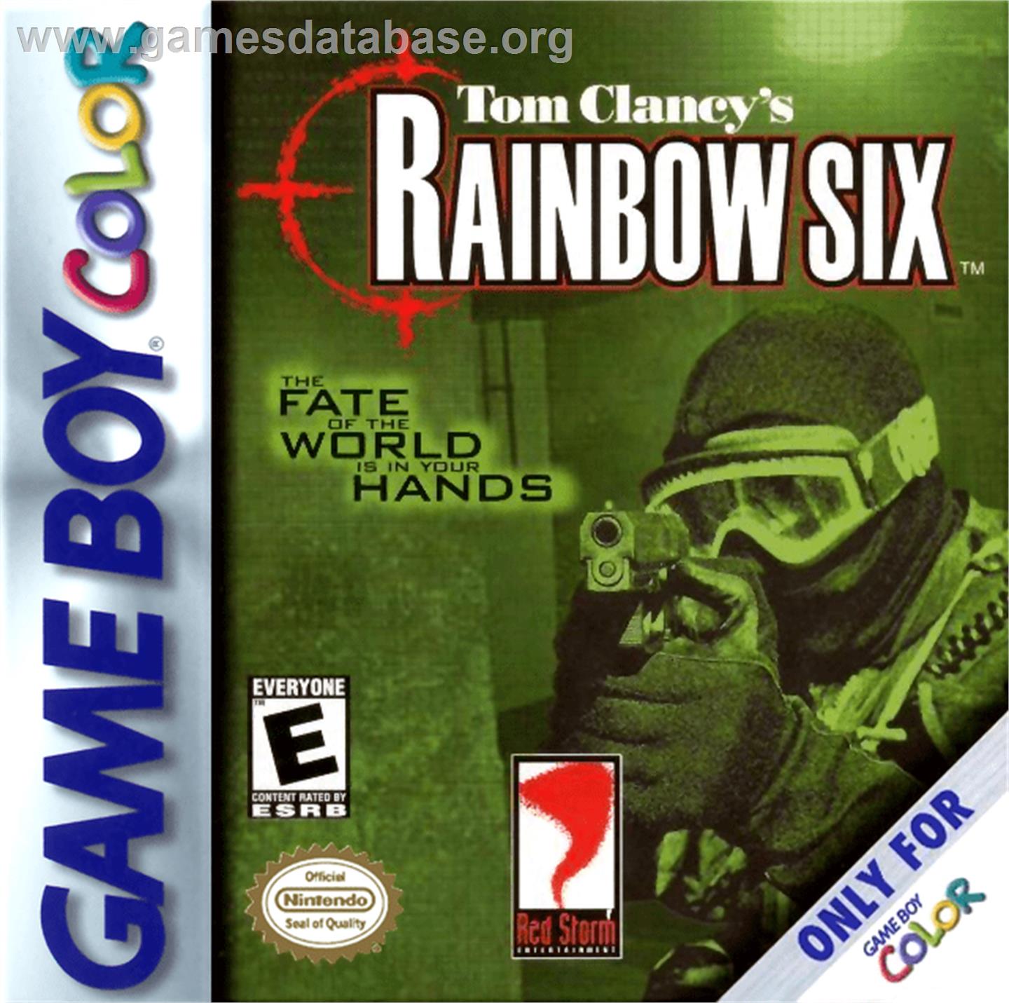 Tom Clancy's Rainbow Six - Nintendo Game Boy Color - Artwork - Box