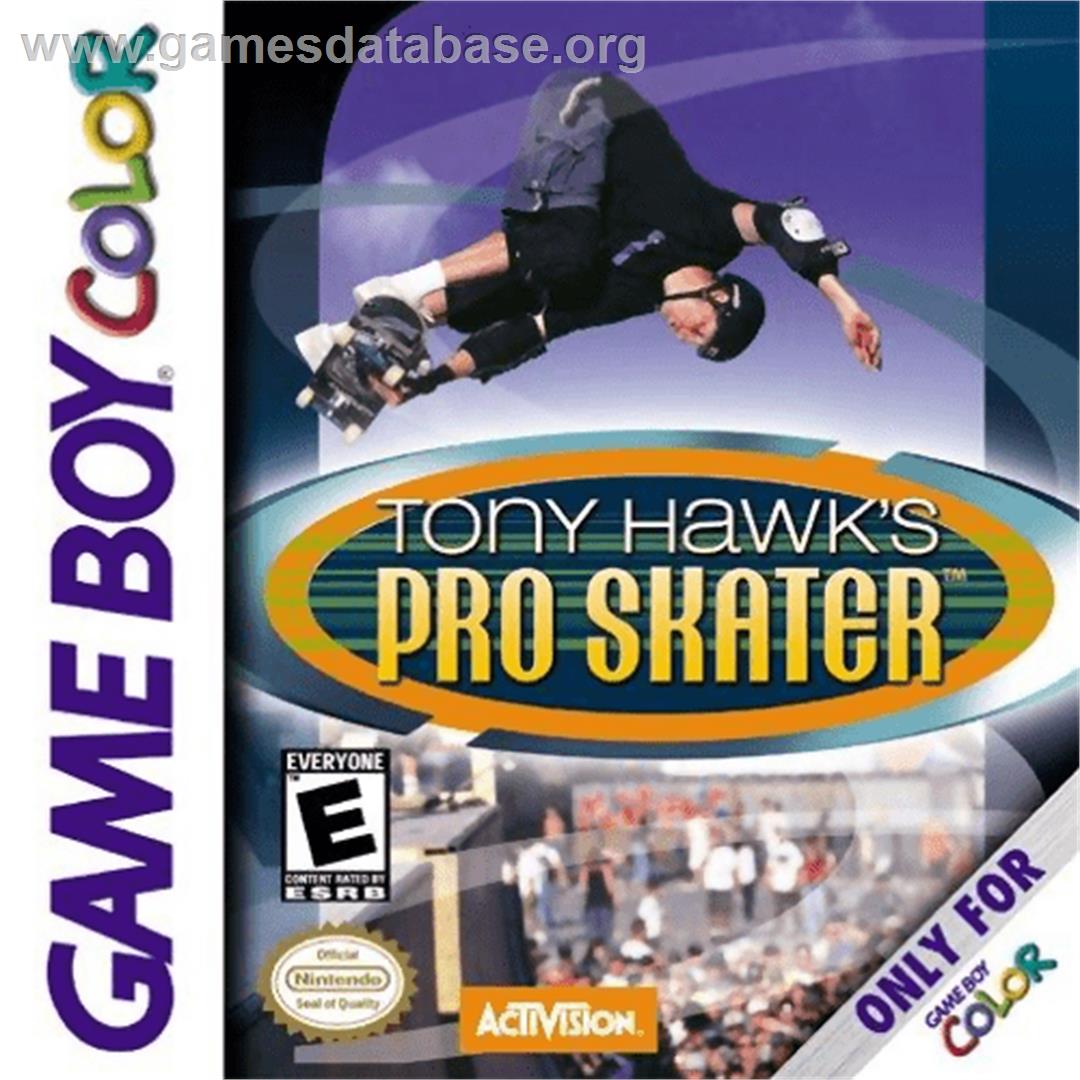 Tony Hawk's Pro Skater - Nintendo Game Boy Color - Artwork - Box