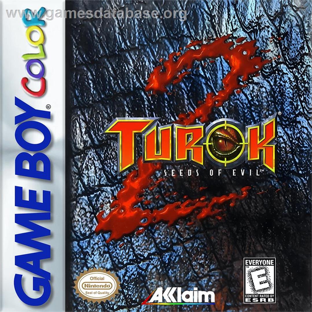 Turok 2 - Seeds Of Evil - Nintendo Game Boy Color - Artwork - Box