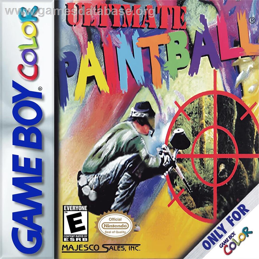 Ultimate Paintball - Nintendo Game Boy Color - Artwork - Box