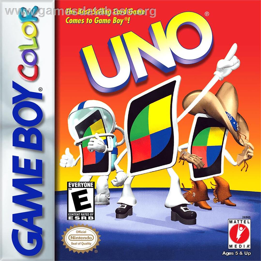 Uno - Nintendo Game Boy Color - Artwork - Box