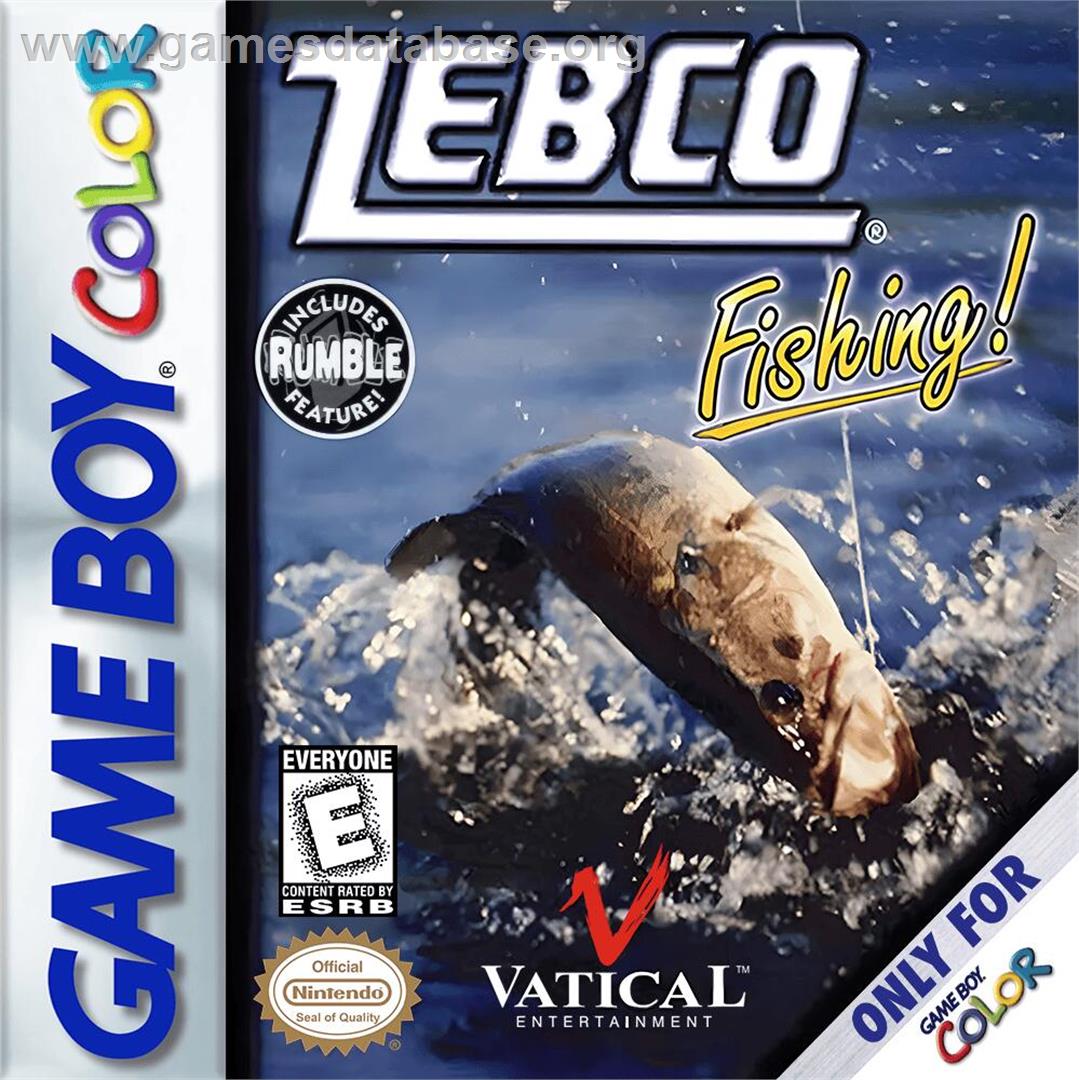 Zebco Fishing! - Nintendo Game Boy Color - Artwork - Box