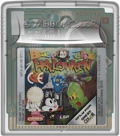 Cartridge artwork for Baby Felix - Halloween on the Nintendo Game Boy Color.