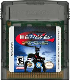 Cartridge artwork for Batman Beyond - Return Of The Joker on the Nintendo Game Boy Color.
