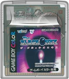 Cartridge artwork for Black Onyx, The on the Nintendo Game Boy Color.