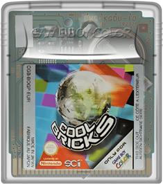 Cartridge artwork for Cool Bricks on the Nintendo Game Boy Color.