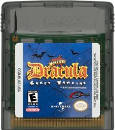 Cartridge artwork for Dracula - Crazy Vampire on the Nintendo Game Boy Color.