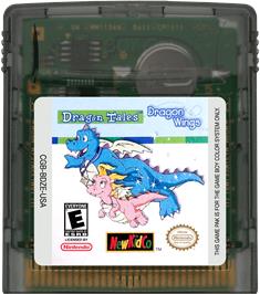 Cartridge artwork for Dragon Tales - Dragon Wings on the Nintendo Game Boy Color.