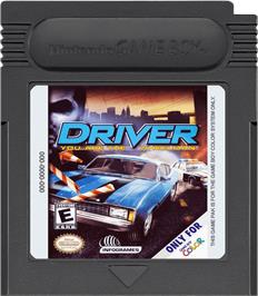 Cartridge artwork for Driver: You Are The Wheelman on the Nintendo Game Boy Color.