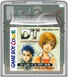 Cartridge artwork for Dt - Lords Of Genomes on the Nintendo Game Boy Color.