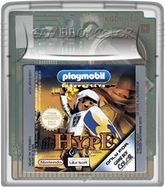 Cartridge artwork for Hype - The Time Quest on the Nintendo Game Boy Color.