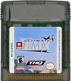 Cartridge artwork for Mtv Sports - T.j. Lavin's Ultimate Bmx on the Nintendo Game Boy Color.