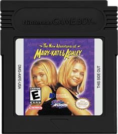 Cartridge artwork for New Adventures Of Mary-kate And Ashley, The on the Nintendo Game Boy Color.