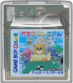 Cartridge artwork for Othello Millennium on the Nintendo Game Boy Color.
