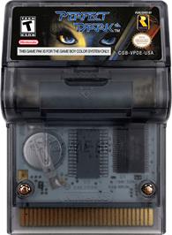 Cartridge artwork for Perfect Dark on the Nintendo Game Boy Color.