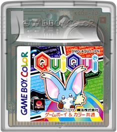Cartridge artwork for Qui Qui on the Nintendo Game Boy Color.