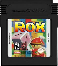Cartridge artwork for Rox on the Nintendo Game Boy Color.