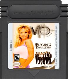 Cartridge artwork for V.I.P. on the Nintendo Game Boy Color.
