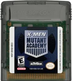 Cartridge artwork for X-men - Mutant Academy on the Nintendo Game Boy Color.