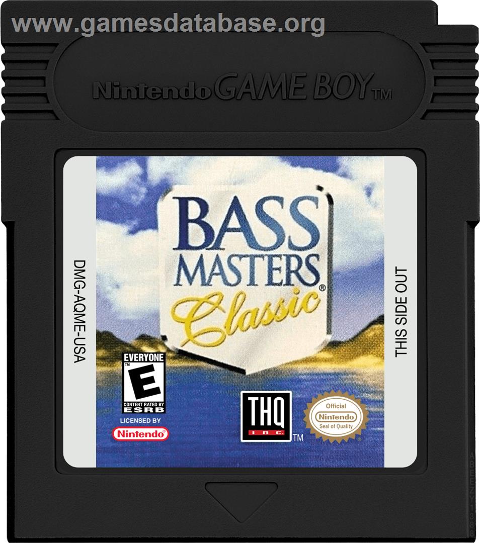 Bass Masters Classic - Nintendo Game Boy Color - Artwork - Cartridge