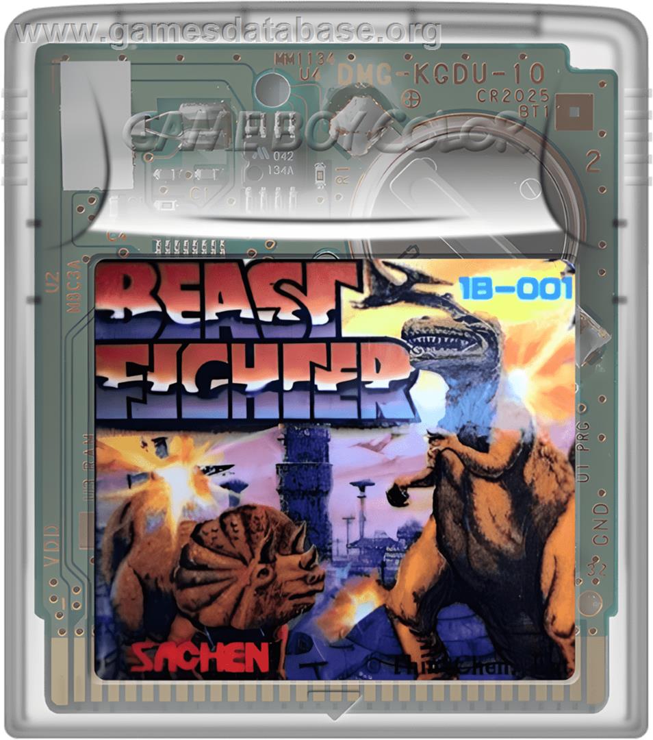 Beast Fighter - Nintendo Game Boy Color - Artwork - Cartridge
