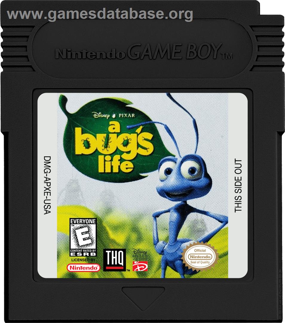 Bug's Life, A - Nintendo Game Boy Color - Artwork - Cartridge