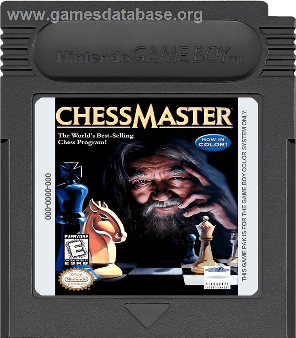 Chessmaster - Nintendo Game Boy Color - Artwork - Cartridge