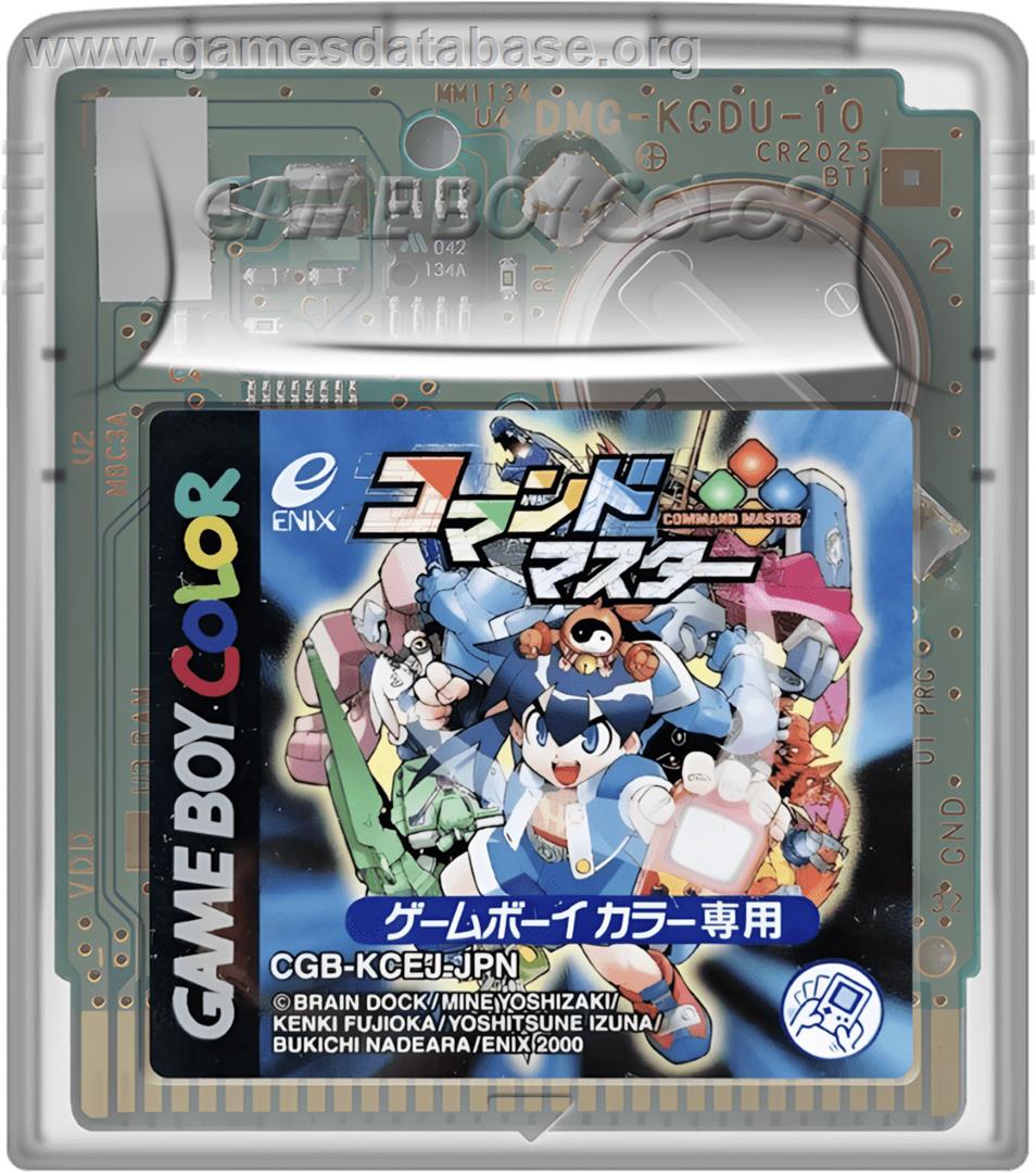 Command Master - Nintendo Game Boy Color - Artwork - Cartridge