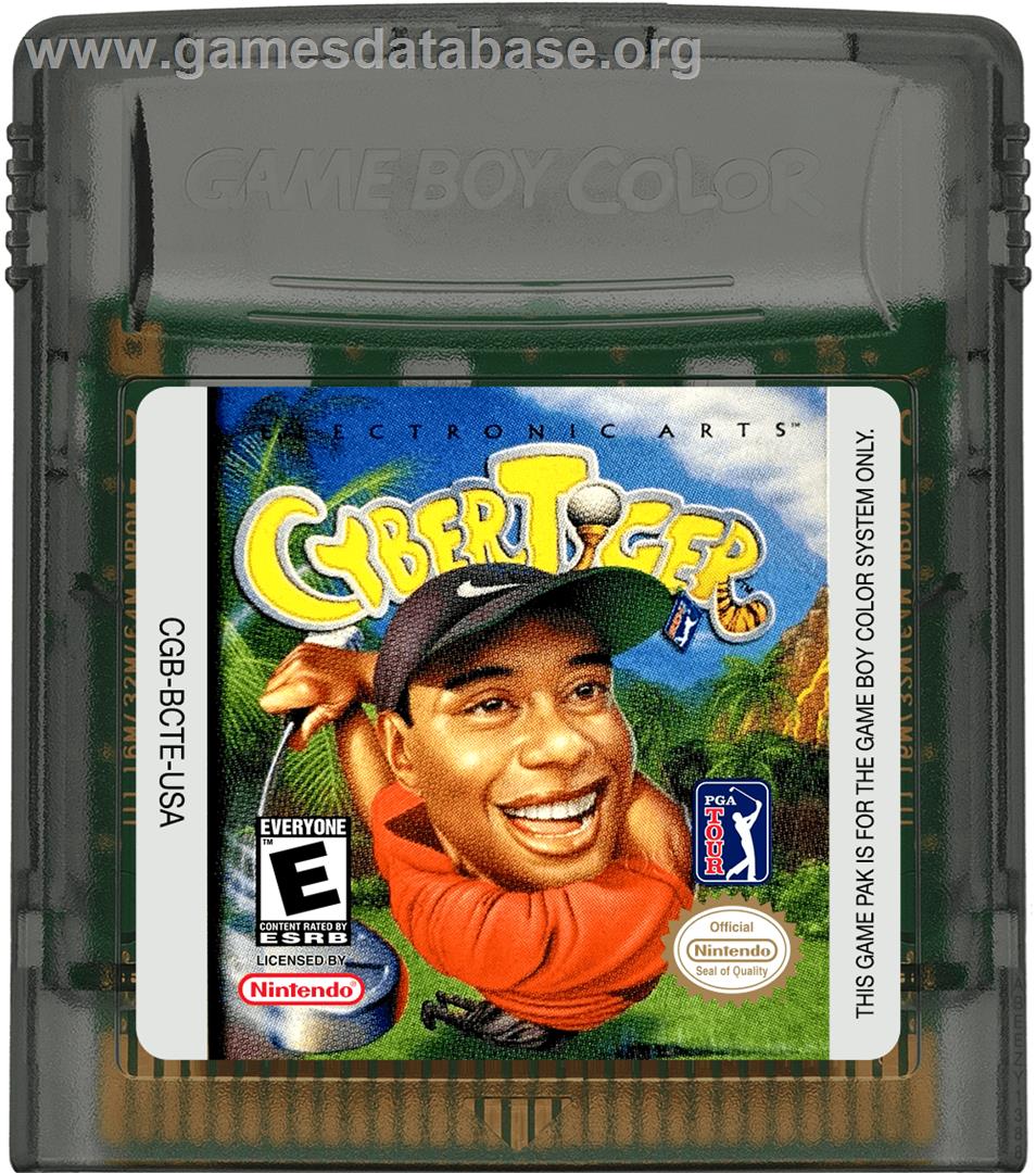 Cybertiger - Nintendo Game Boy Color - Artwork - Cartridge