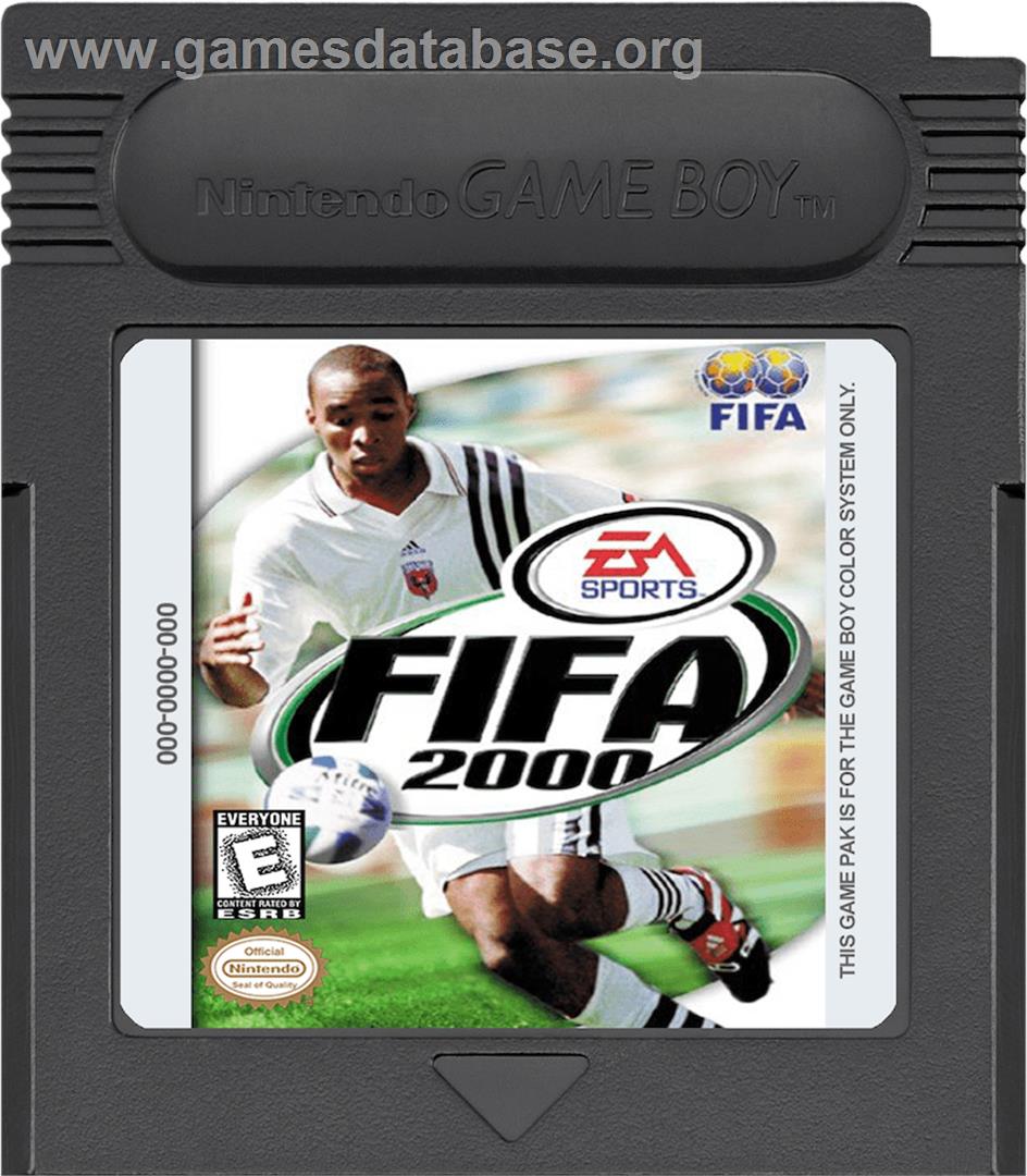 FIFA 2000: Major League Soccer - Nintendo Game Boy Color - Artwork - Cartridge