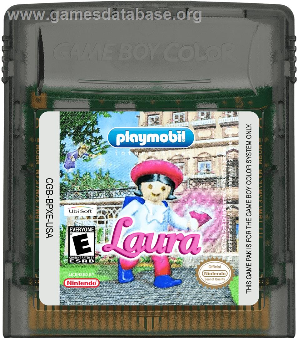 Laura - Nintendo Game Boy Color - Artwork - Cartridge