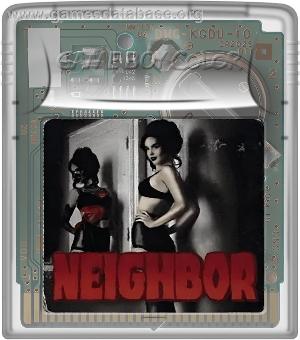 Neighbor - Nintendo Game Boy Color - Artwork - Cartridge